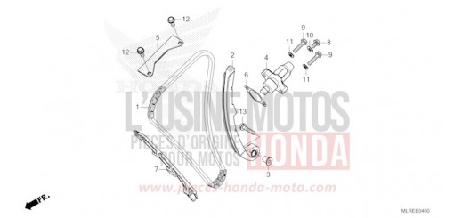 CHAINE A CAMES/TENDEUR CB500FAT de 2026